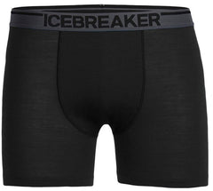 Icebreaker Anatomica ανδρικό εσώρουχο, μαύρο