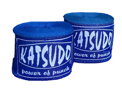 Katsudo Elasticated Hand Wraps Path, Blue