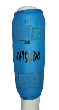 Katsudo Light shin guard, blue