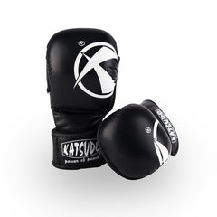 Katsudo Revenge Γάντια MMA, μαύρο λευκό
