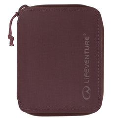 Lifeventure RFiD Bi-Fold Wallet, Plum