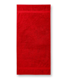 Malfini Terry Bath Βαμβακερή Πετσέτα Μπάνιου, κόκκινο, 70x140cm