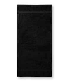 Malfini Cotton Terry Towel 50x100cm, Black