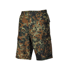 MFH BDU men's shorts, flecktarn