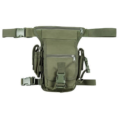 MFH Leg Bag, Olive Green, Leg and Belt Attachment