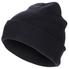MFH Beanie, Acrylic, Fine Knit, Navy Blue
