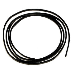 MFH Leather Bracelet, Black, 1m