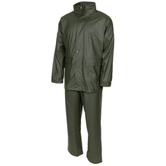 MFH Premium Rain Suit, 2-Piece, OD Green