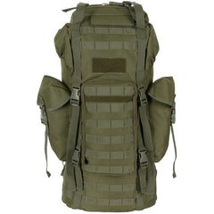 MFH MOLLE Backpack 65L, Aluminum Frame, OD Green