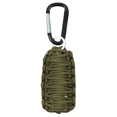 MFH Parachute Cord komplet za preživetje, vojaško zelena