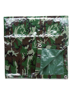 Mil-Tec Celta PE Tarp 190x300 cm, Woodland