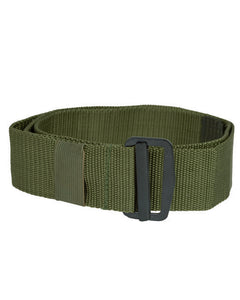 Mil-Tec US Trousers Belt with Slider Buckle, Olive