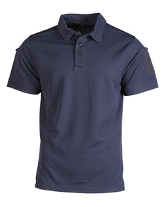 Mil-Tec TACTICAL Polo Shirt, Navy Blue