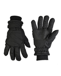 Mil-Tec Thinsulate™ Insulated Fingerless Gloves, Black