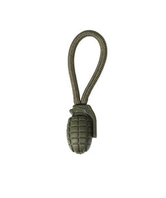 Mil-Tec Zipper Pulls Grenade 5pcs, Olive