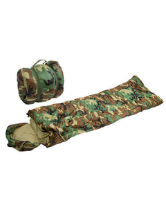 Mil-Tec PILOT Υπνόσακος Woodland +/- 0°C