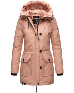 Navahoo Freezestorm women's winter hooded jacket, pink