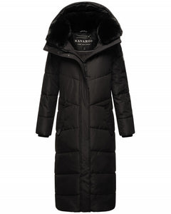 Navahoo HINGUCKER women's winter hooded jacket, black