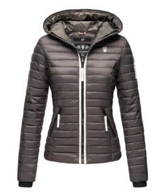 Navahoo Kimuk Princess women's transitional jacket with hood, anthracite