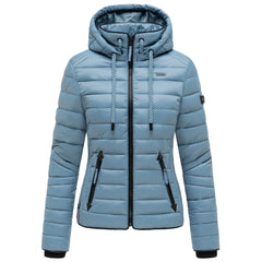 Navahoo Lulana ženska prehodna jakna s kapuco, powder blue