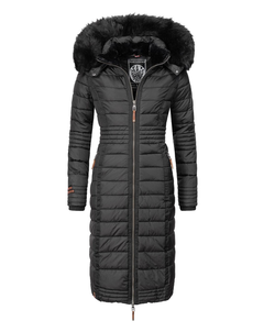 Navahoo UMAY women's quilted coat, black
