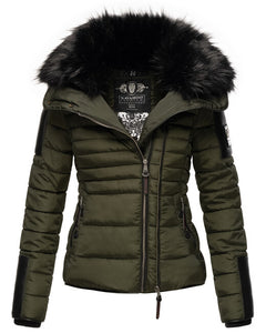 Navahoo Yuki2 women's winter jacket, olive