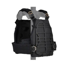 DRAGOWA Outlaw Tactical nosilec taktičnih plošč, črna