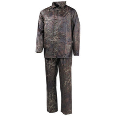 MFH BW camo nepremočljiv dvostopenjski komplet