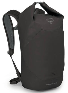 OSPREY TRANSPORTER ROLL TOP WATERPROOF Σακίδιο Πλάτης Πόλης 30, Μαύρο