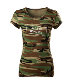 DRAGOWA women's t-shirt Made in Slovakia 150 g/m², camo