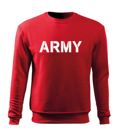 DRAGOWA kids' sweatshirt army, red
