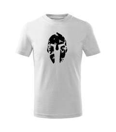 DRAGOWA kids' short-sleeve t-shirt Spartan, white