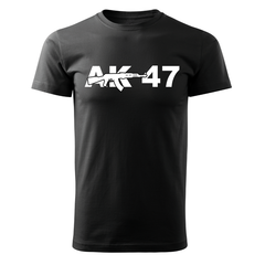 DRAGOWA short-sleeve t-shirt AK-47 160 g/m², black