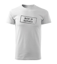 DRAGOWA short-sleeve t-shirt Made in Slovakia 160 g/m², white