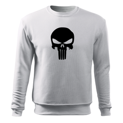 DRAGOWA men's sweatshirt Punisher 300 g/m², white