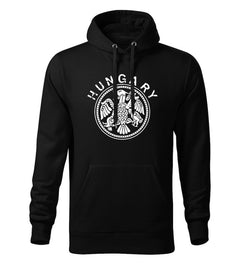 DRAGOWA men's hoodie Hungary 320 g/m², black