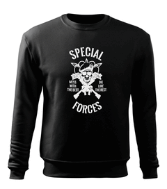 DRAGOWA men's sweatshirt special forces 300 g/m², black