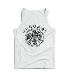 DRAGOWA men's tank top Hungary 160 g/m², white