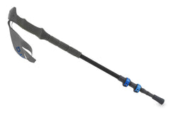 Pinguin Carbon FL Foam Trekking Poles, Carbon/Blue