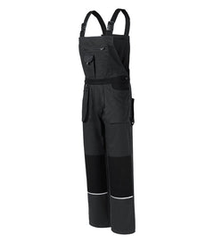 Rimeck Woody men's trousers with braces, grey
