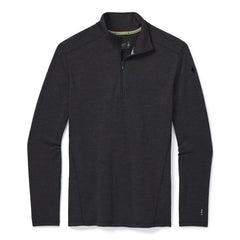Smartwool Men's Classic Thermal Merino Charcoal Heather 1/4 Zip