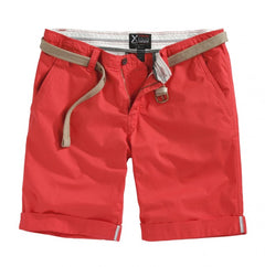 Surplus Chino krátasy, červené