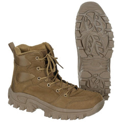 MFH Commando Tactical Boots, Coyote Tan