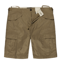 Vintage Industries Anderson kratke hlače, Dark khaki