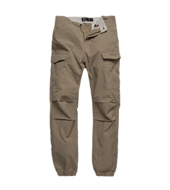 Vintage Industries Conner cargo jogger trousers, sand