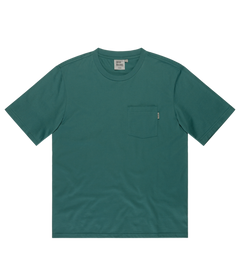 Vintage Industries Gray pocket t-shirt, Ocean blue