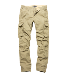 Vintage Industries Reef trousers, Dark khaki