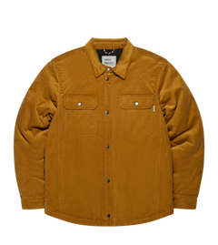 Vintage Industries Steven shirt jacket, bronze