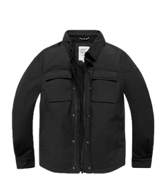 Vintage Industries Wyatt shirt jacket, black