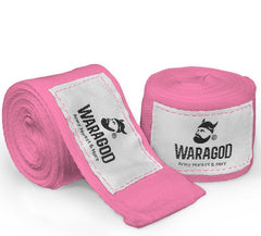 WARAGOD boxerské bandáže 2,5m, ružové